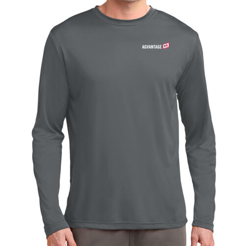 Tall Long Sleeve PosiCharge ® Competitor™ Tee - Light Thumbnail
