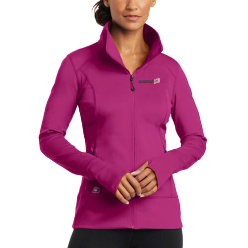 Ladies Fulcrum Full Zip - Dark Thumbnail