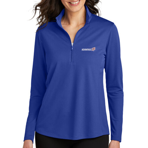 Ladies Dry Zone ® UV Micro Mesh 1/4 Zip - Light Thumbnail