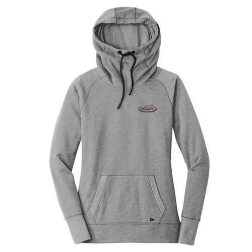 Ladies Tri Blend Fleece Pullover Hoodie Thumbnail