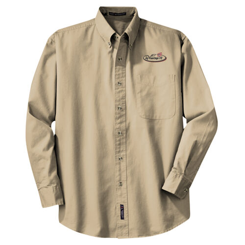 Tall Long Sleeve Twill Shirt Thumbnail