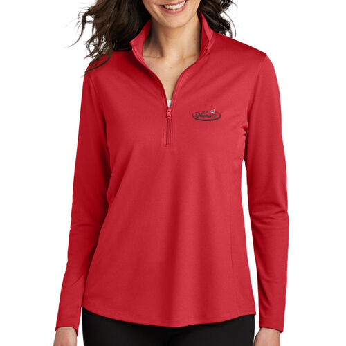 Ladies Dry Zone ® UV Micro Mesh 1/4 Zip Thumbnail