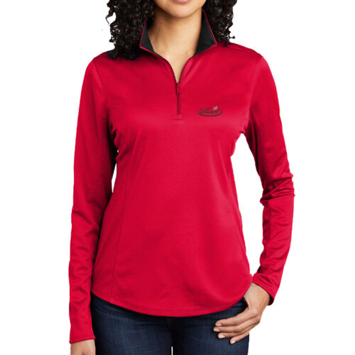 ® Ladies Silk Touch ™ Performance 1/4 Zip - ® Ladies Silk Touch ™ Performance 1/4 Zip Thumbnail