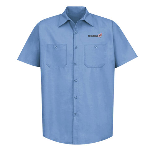 Industrial Short Sleeve Work Shirt - Dark Thumbnail