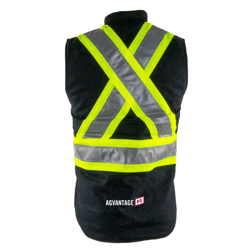 Work King Safety Cotton Duck Safety Vest Thumbnail