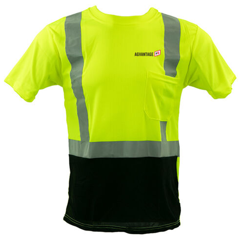 GSS Safety Class 2 Short Sleeve T-Shirt with Black Bottom Thumbnail