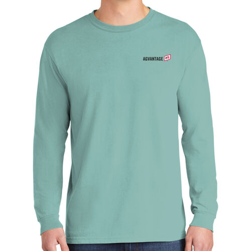 Heavyweight Ring Spun Long Sleeve Tee - Dark Thumbnail