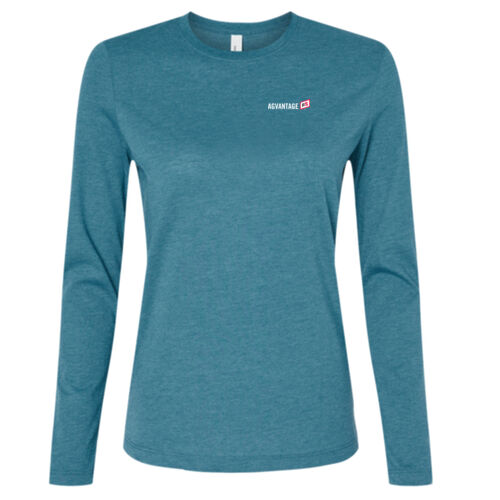 Women's Long Sleeve Jersey Tee - Light Thumbnail
