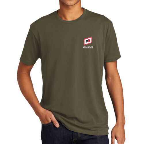 Apparel ® Unisex CVC Sueded Tee - Light Thumbnail