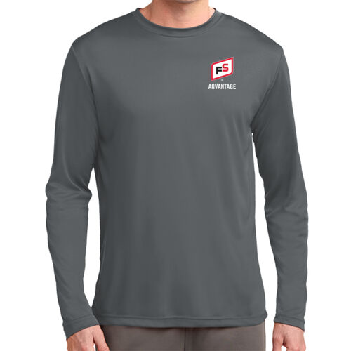 Tall Long Sleeve PosiCharge ® Competitor™ Tee - Light Thumbnail