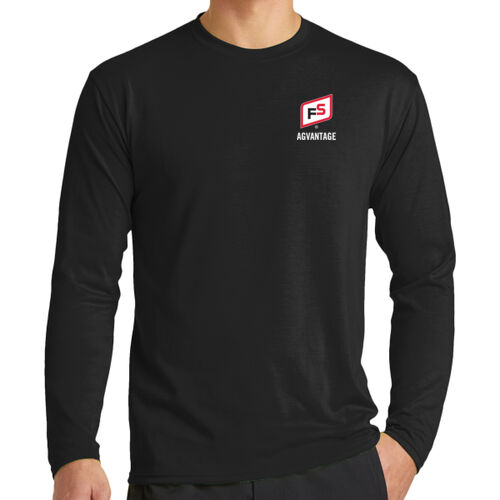 Long Sleeve Performance Blend Tee - Light Thumbnail