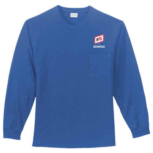 Long Sleeve Essential Pocket Tee - Light Thumbnail