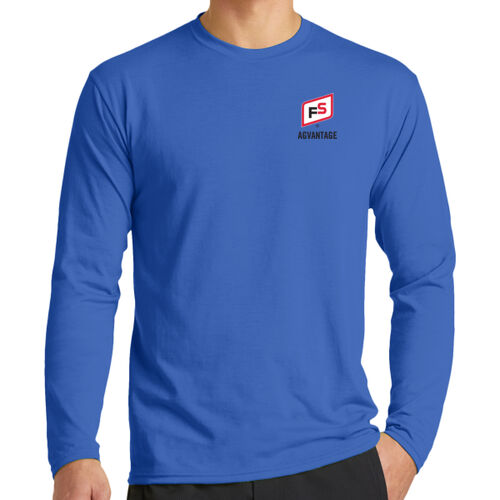 Long Sleeve Performance Blend Tee - Dark Thumbnail