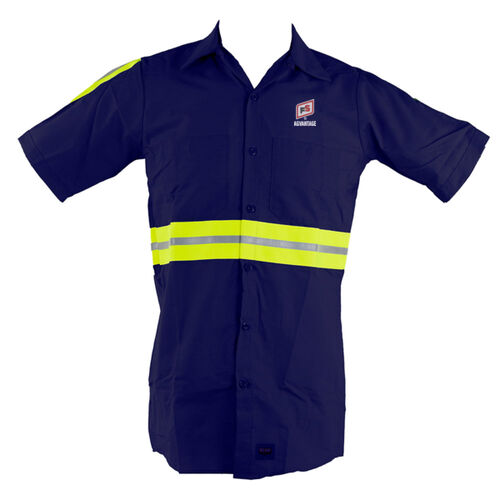 Red Kap Enhanced Visibility Industrial Work Shirt - Light Thumbnail