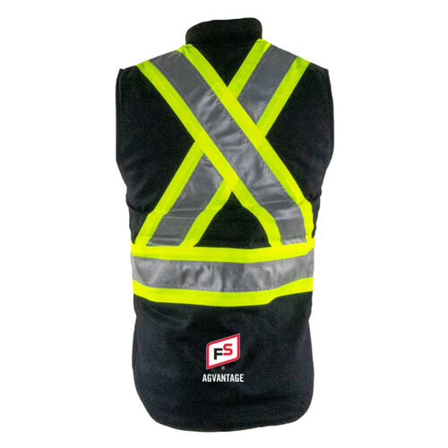 Work King Safety Cotton Duck Safety Vest - Light Thumbnail