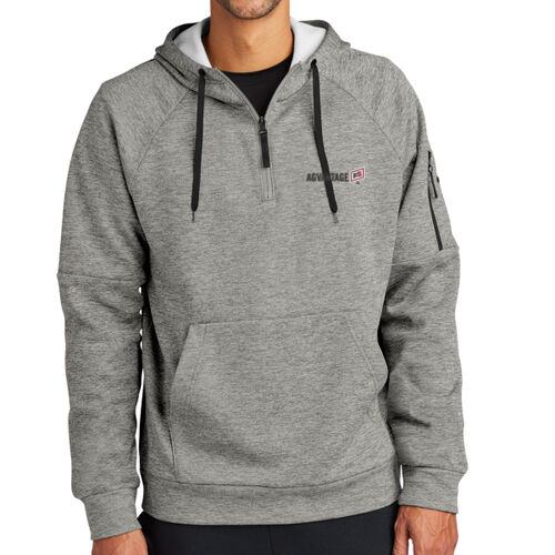 Therma FIT Pocket 1/4 Zip Fleece Hoodie - Dark Thumbnail