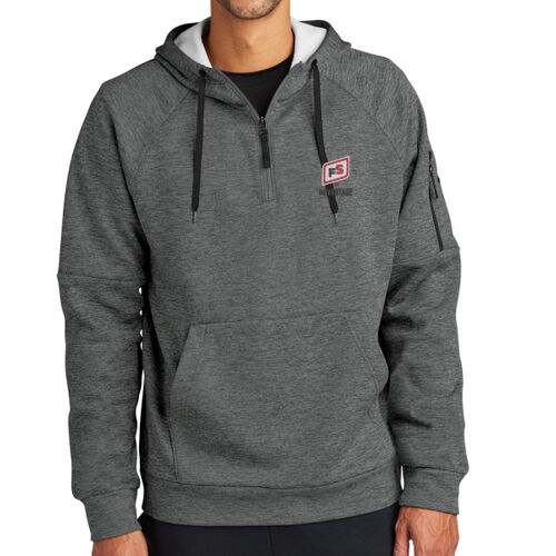 Therma FIT Pocket 1/4 Zip Fleece Hoodie - Dark Thumbnail